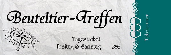 2 Tageticket > Freitag / Samstag